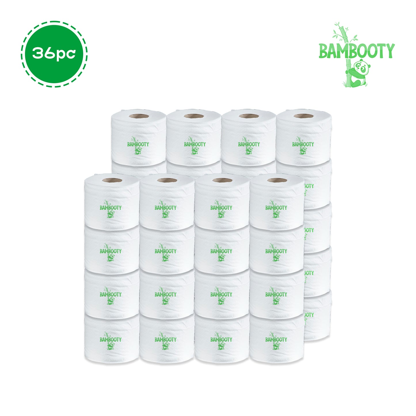 All in One Bambooty Bamboo Toilet Papers