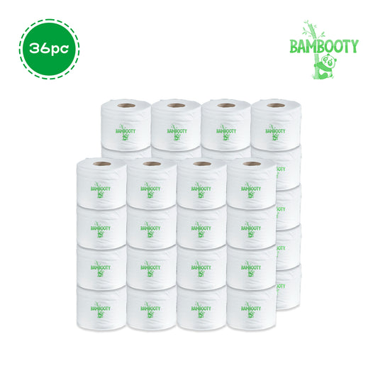 36 Pack Bambooty Bamboo Toilet Papers